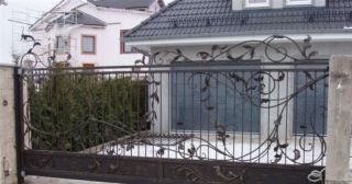Купить откатные ворота кованые Дивногорск, цена от 2853 руб.